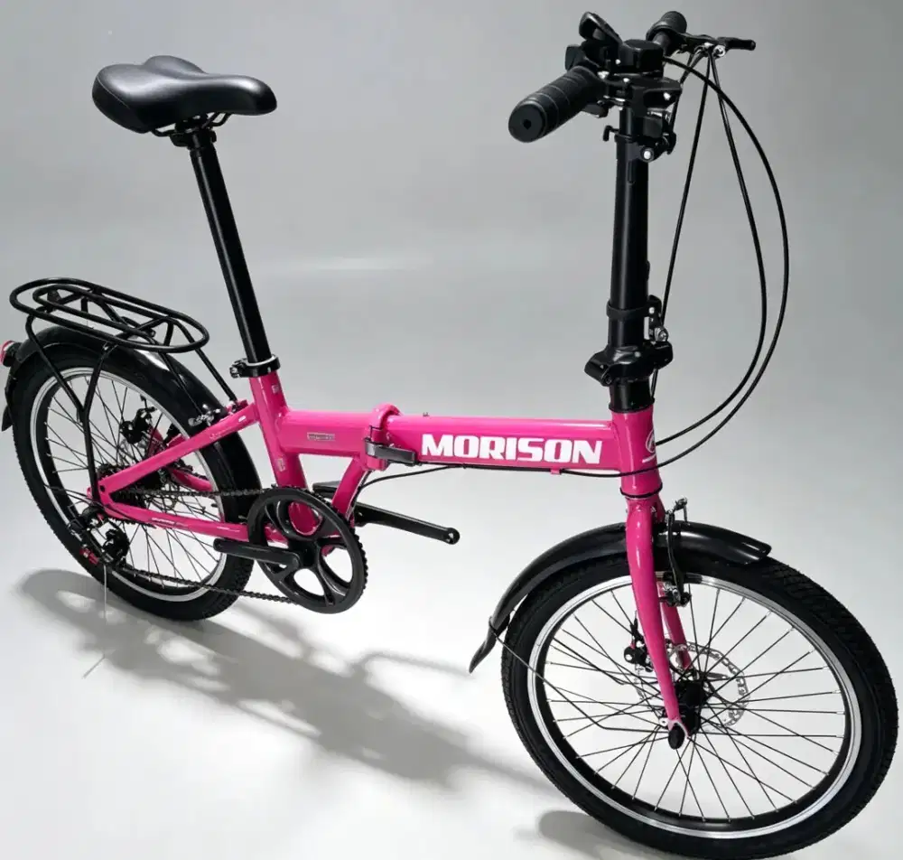 Sepeda Lipat 20 Inch MORISON BY PACIFIC ( GIGI 7 SPEED & REM CAKRAM )