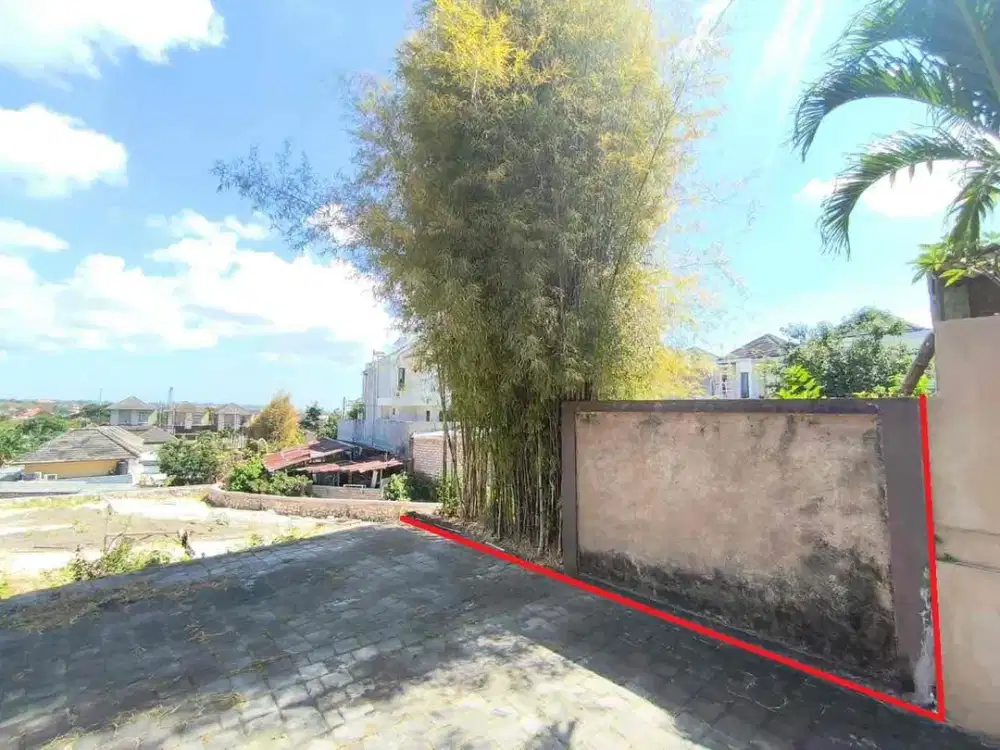 Tanah MURAH 150 M2 Lingkungan Villa Jl Taman Giri Nusa Dua