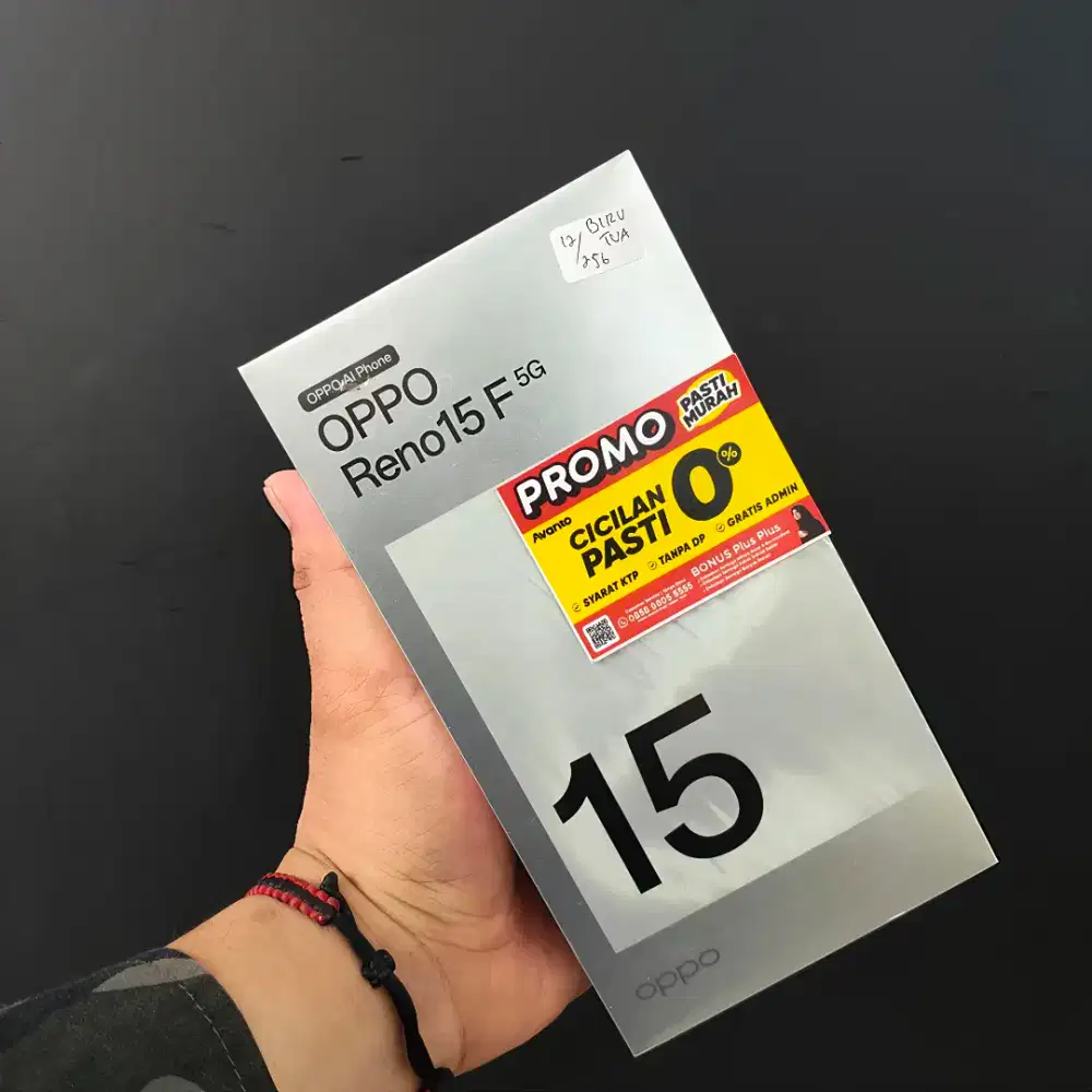 Oppo Reno 15 5G Ex Demo Pemakaian 3Bulan Masih Mulus