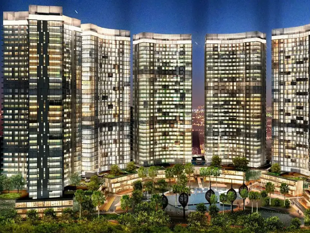 Di Sewa apartemen Gold Coast pik