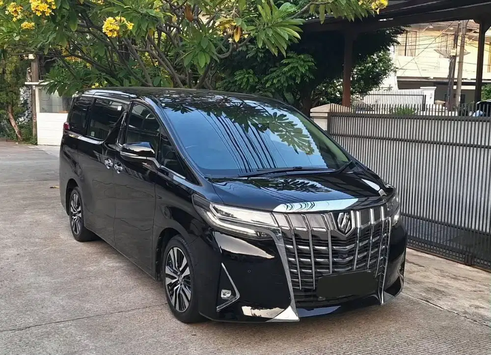 Alphard G atpm 2019 Hitam Low KM