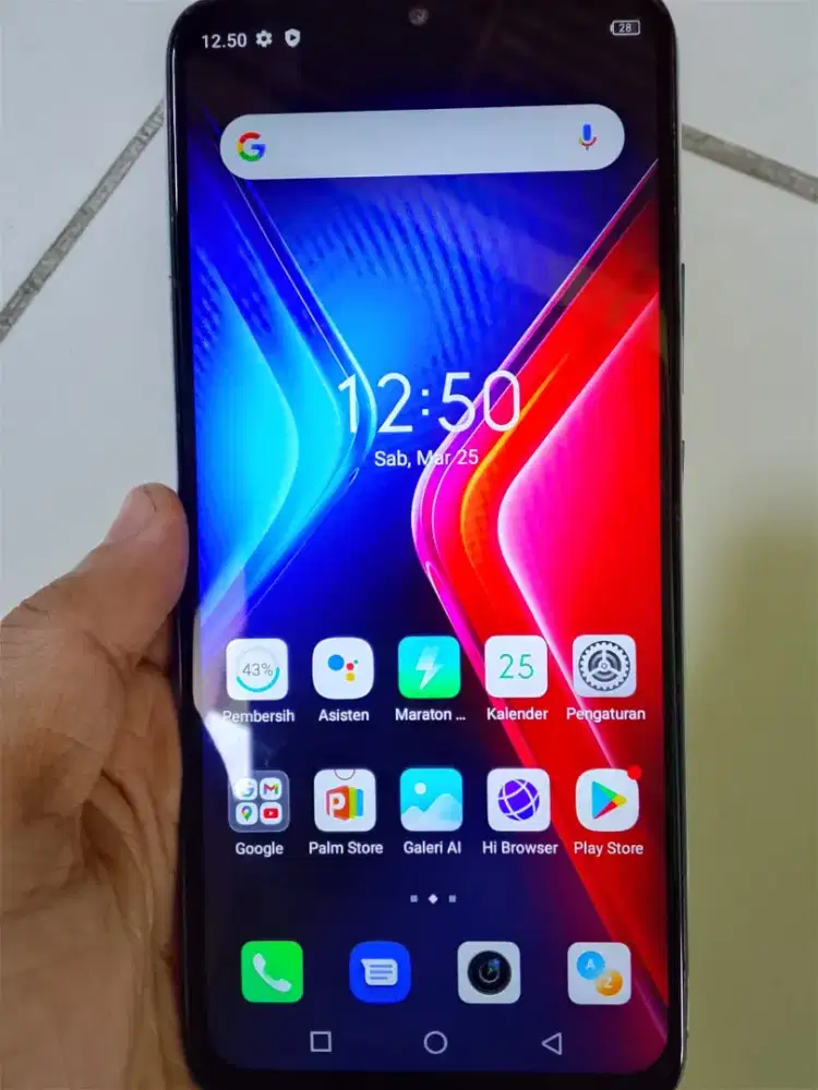 Infinix Hot 11 Play RAM 4GB 64GB Helio G35 Normal Siap Pakai