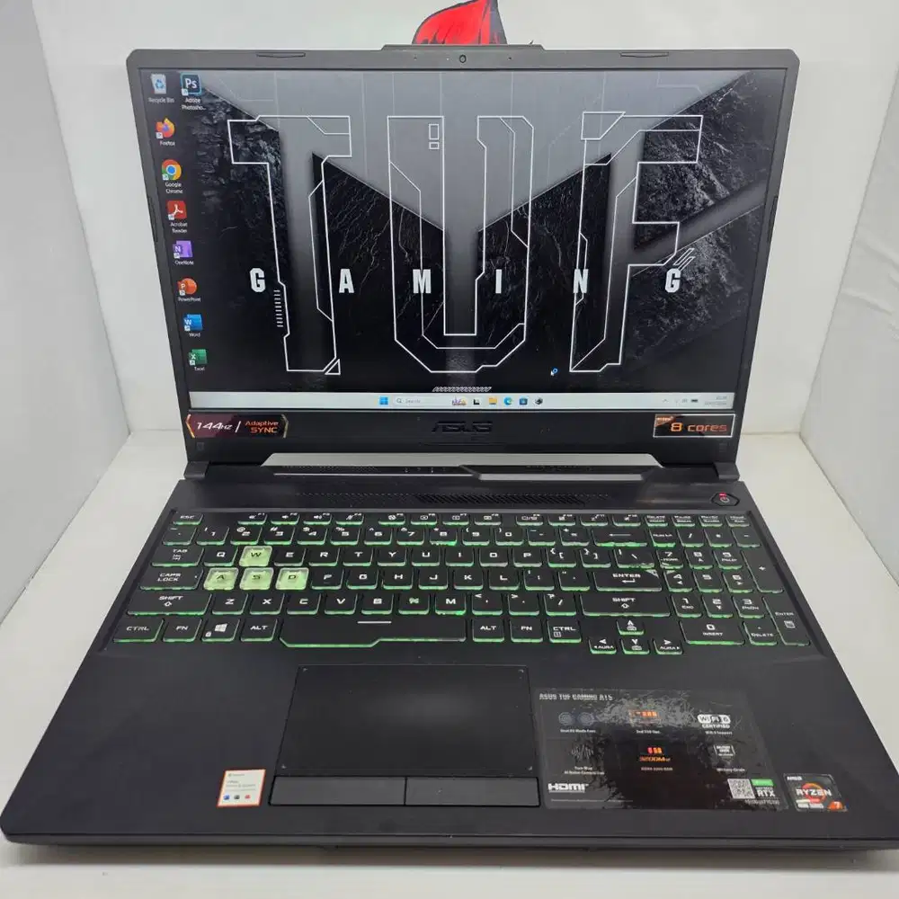 SIAP COD MULUS : Asus TUF A15 Ryzen 7-4 8/512 RTX 3050 4GB