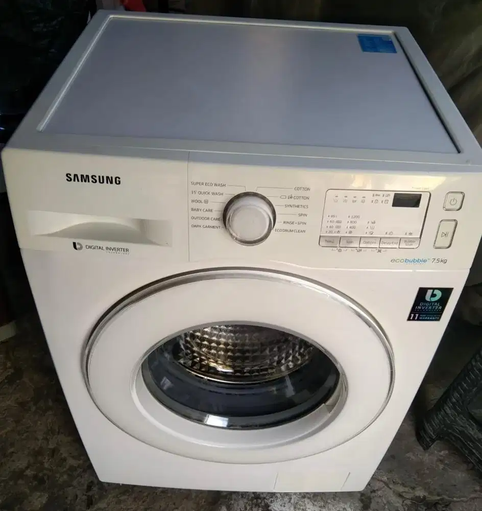 Samsung Digital Inverter 7.5Kg Mesin Cuci Otomatis