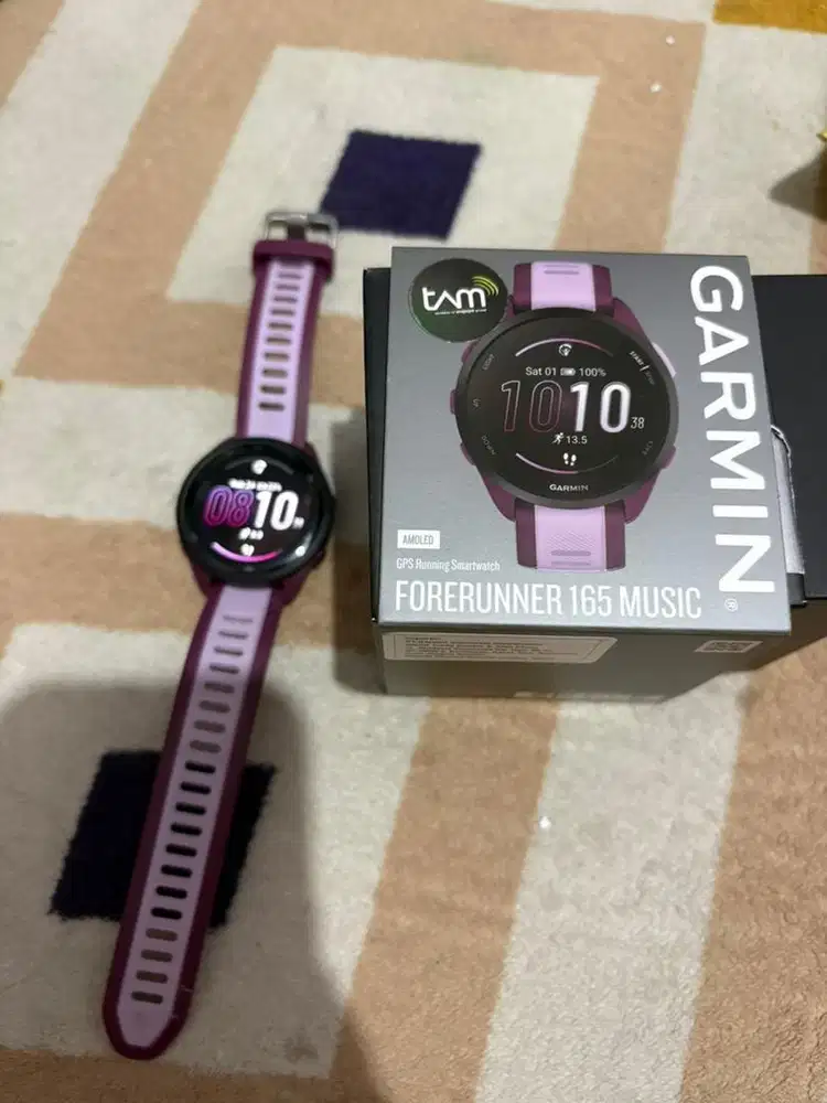 garmin forerunner 165  Music second