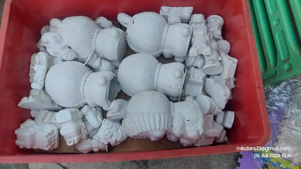 Mainan edukasi Gypsum