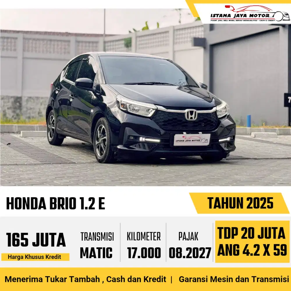 HONDA BRIO 1.2 E 2025