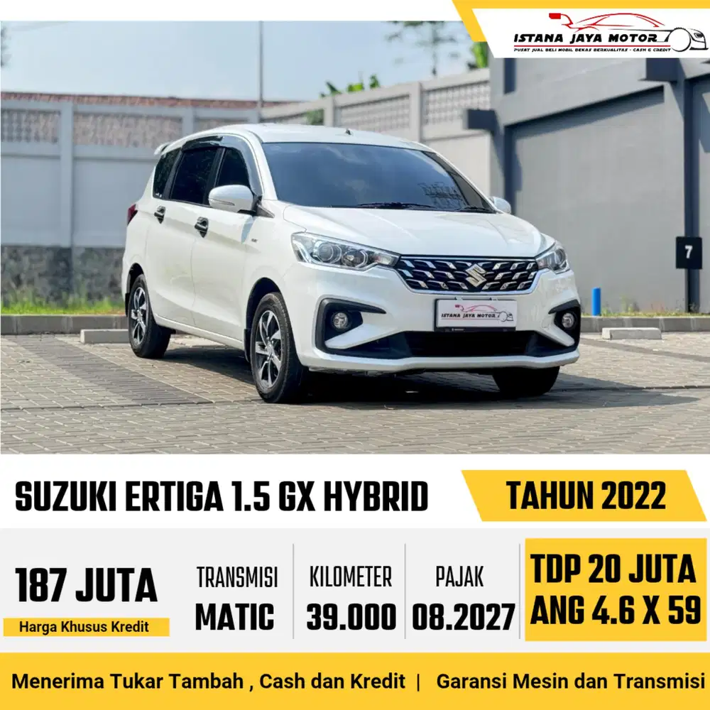 SUZUKI ERTIGA 1.5 GX HYBRID 2022