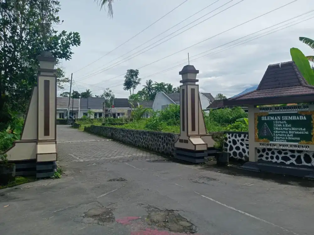 Rumah Siap Bangun Desain Bisa Custom Hanya 4 Menit ke Jalan Raya Magelang - Akses Super Cepat & Dekat Masjid