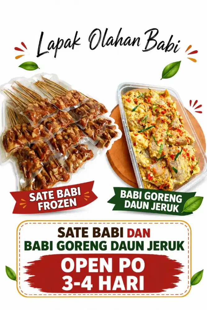 LAPAK OLAHAN BABI KHAS BALI
