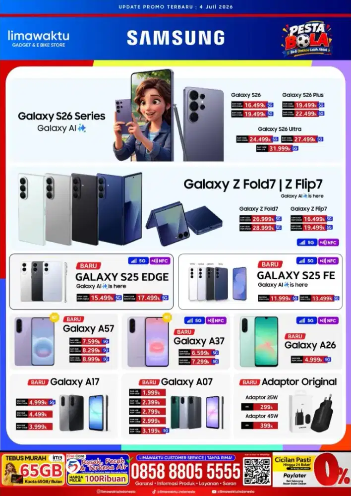 Kredit hp tanpa DP KTP saja