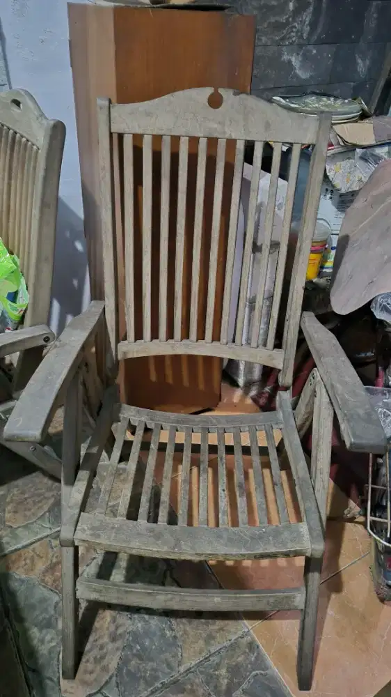 Kursi bahan Teak Wood