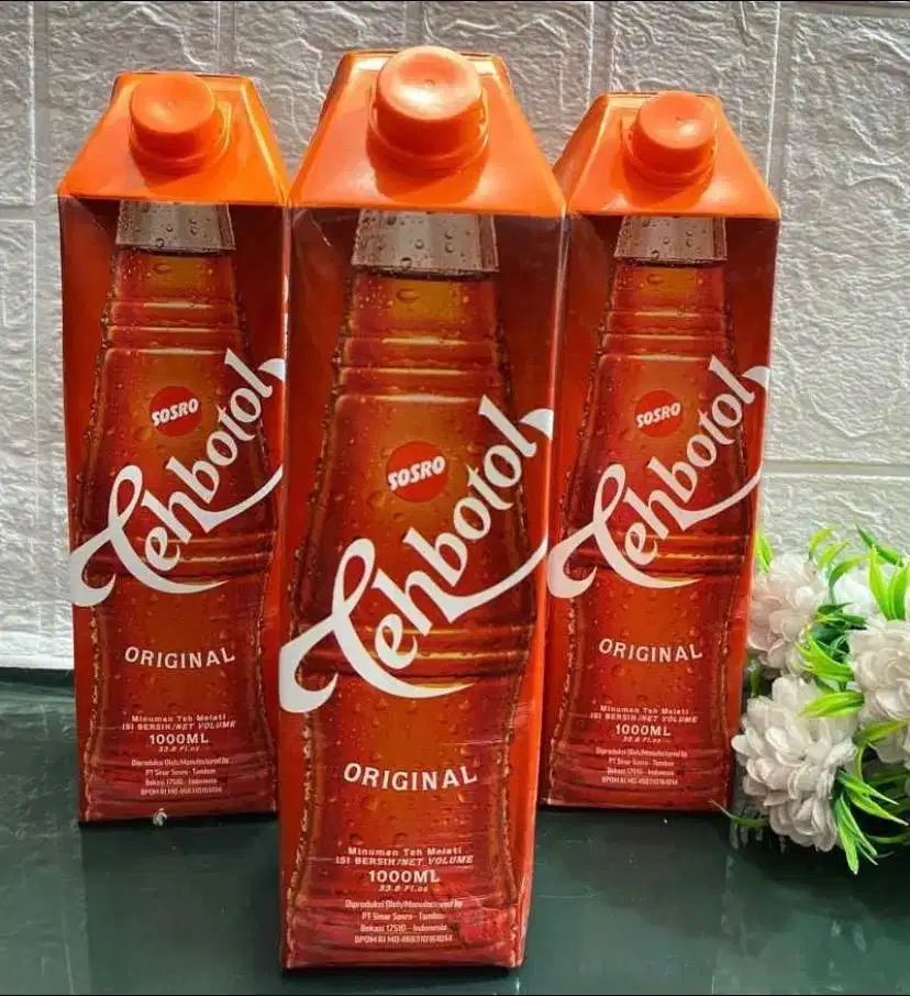Teh botol 1 liter ready banyak