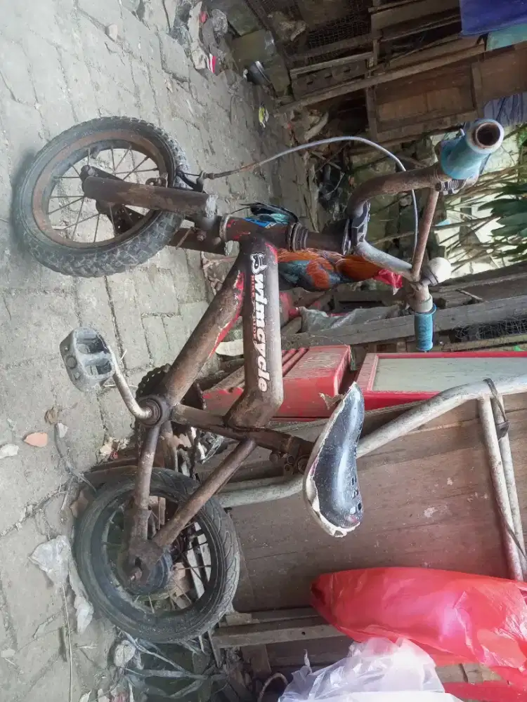 Jual cepat speda anak ukuran 12 gitu adanya