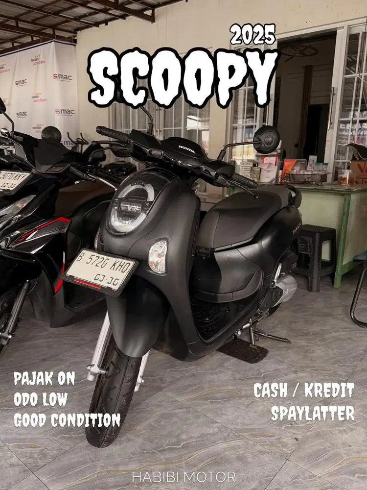 SCOOPY PRESTIGE 2025 CASH KREDIT SPAYLATTER