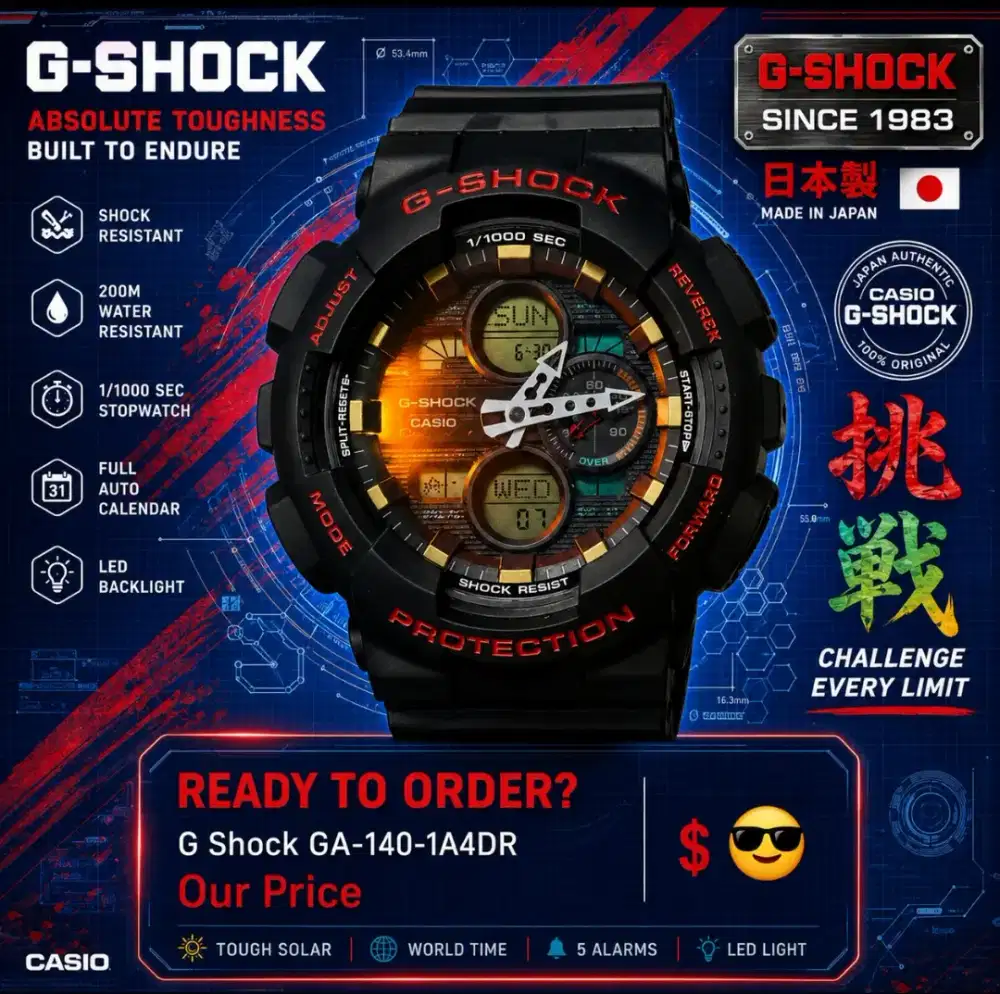 Casio G-Shock GA-140
