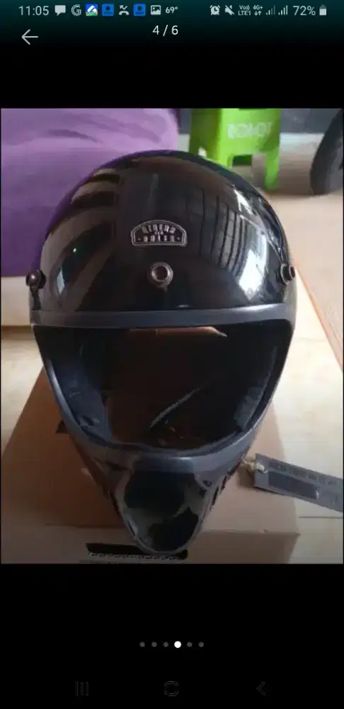 Helm Riders and Rules COMMANDO mini (Black)