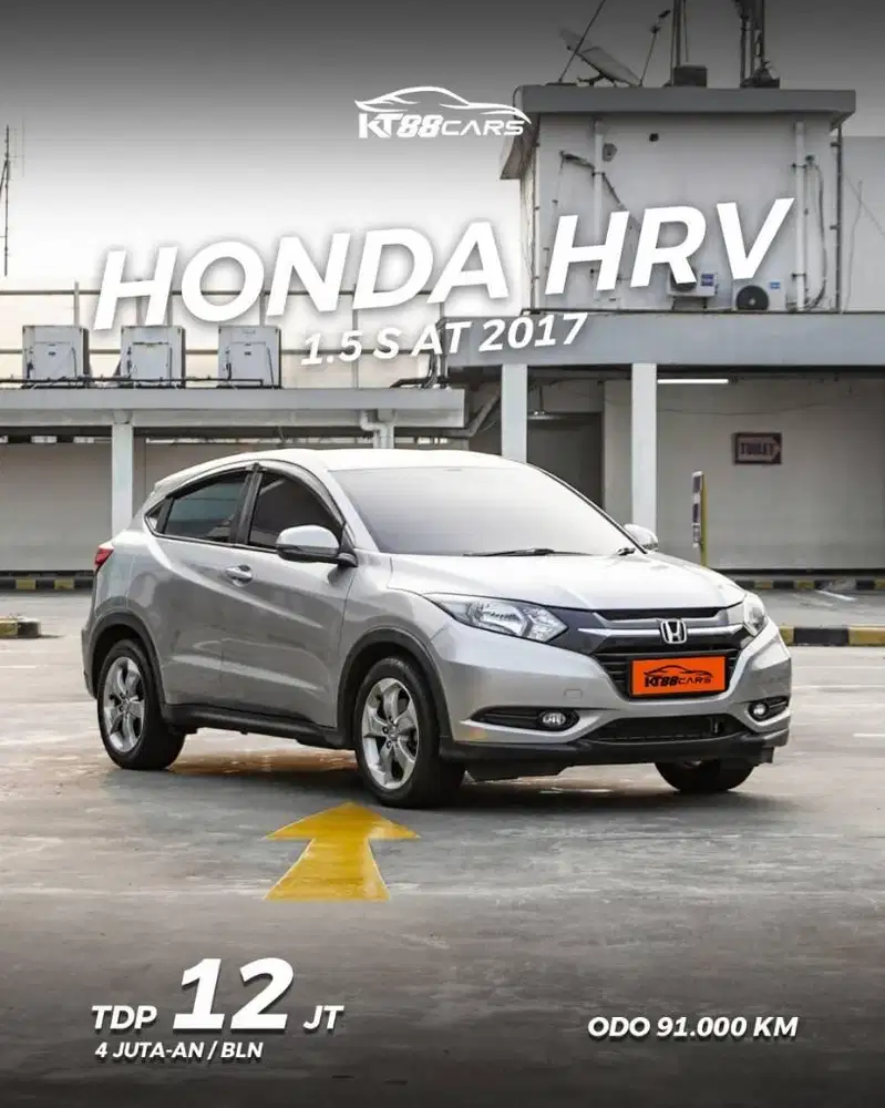 Honda HR-V 1.5 S AT Tahun 2017 Km 91 Rb Record