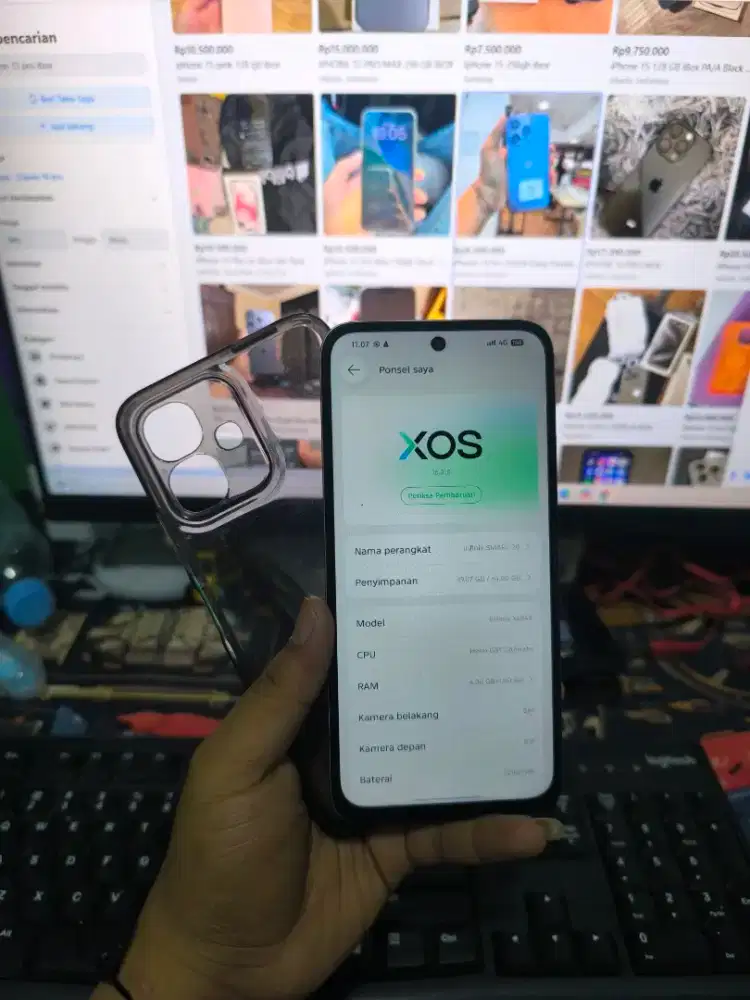 Infinix smart 20 4/64 fullset