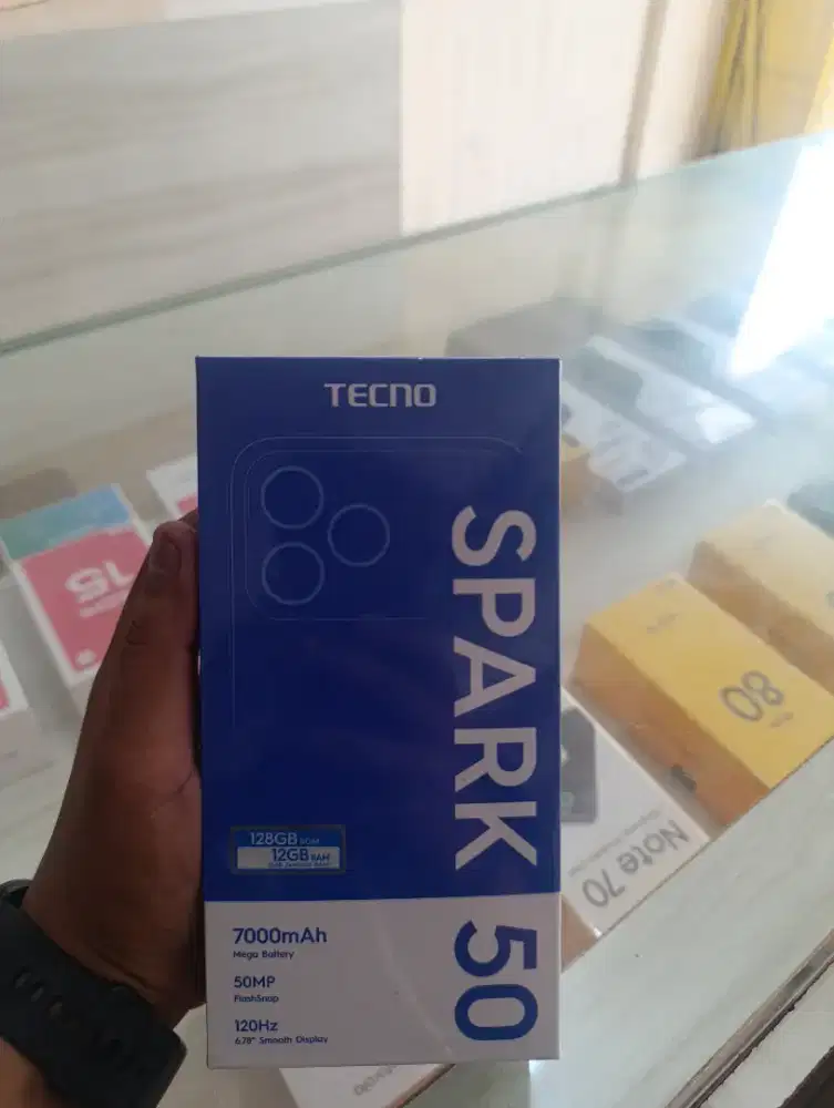 TECNO SPARK 50 RAM 4/128 promo+bonus cash&credit garansi resmi