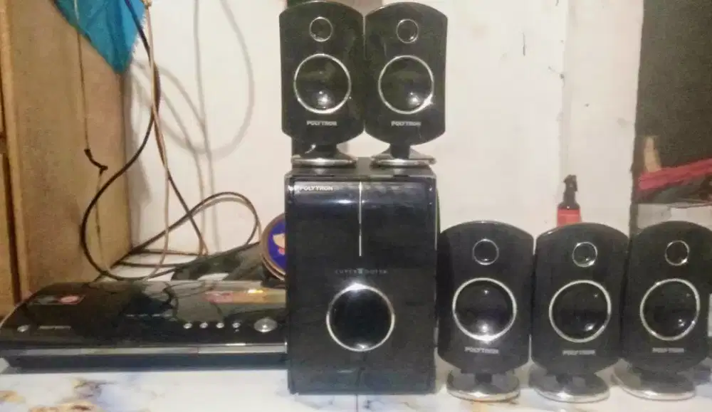 Homteater Polytron PHT 500sr minus gak ada remot