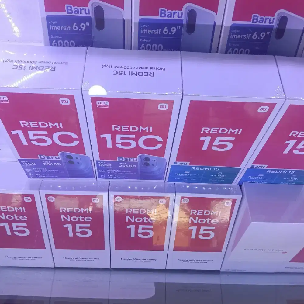 Redmi 15C dikredit tanpa DP