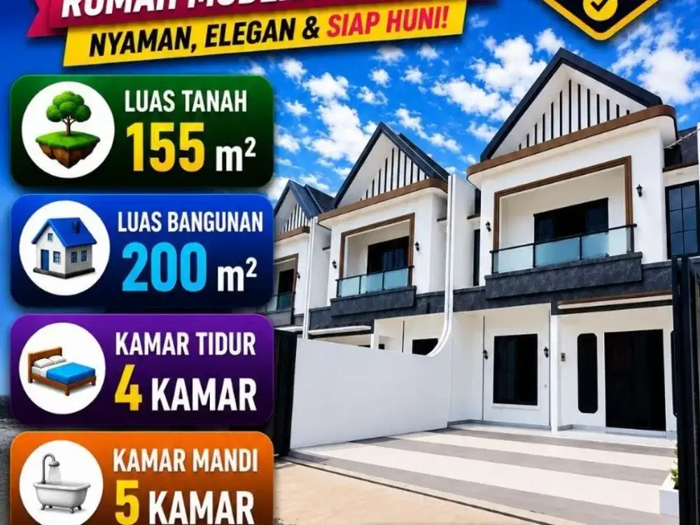 Rumah dijual Murah, 2 Lantai, Jagakarsa, Jakarta Selatan Dekat Cilandak Mal