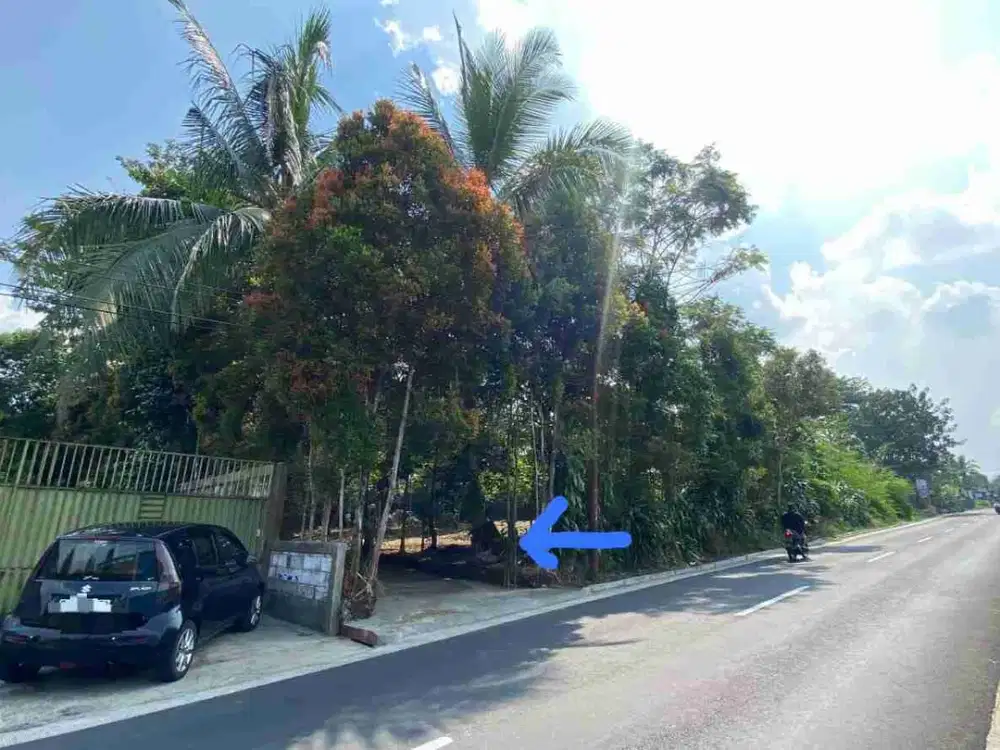 Tanah kosong jln raya Baturaden Timur Banteran Sumbang Banyumas