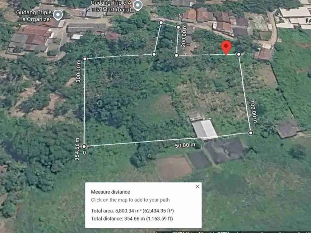 Dijual Tanah harga murah dekat Cisauk-BSD
