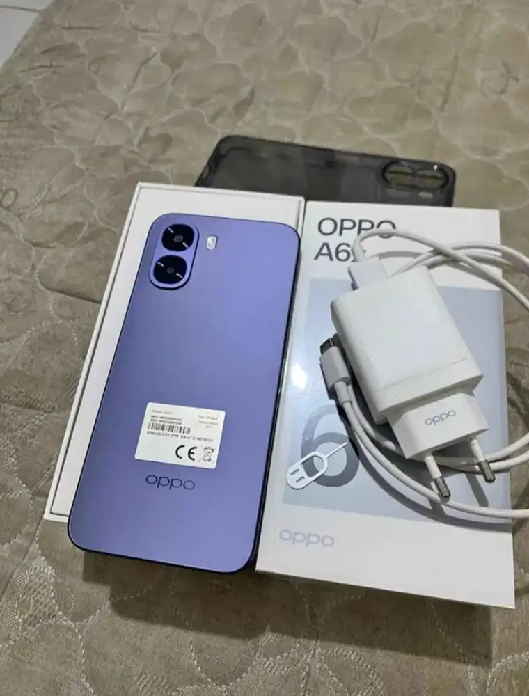 Oppo A6x komplit kelengkapan