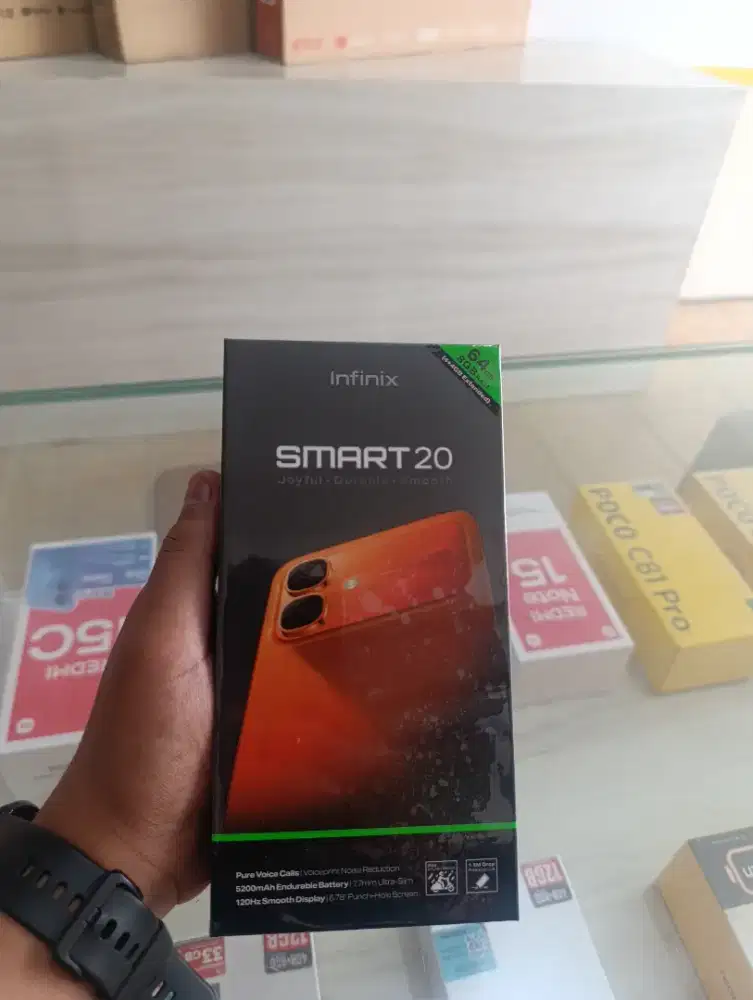 Infinix smart 20 RAM 4/64 Promo+bonus cash& credit garansi resmi