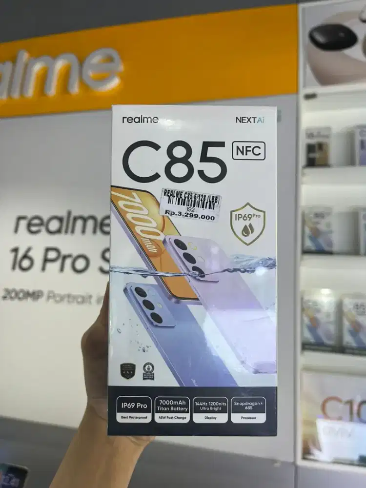 Realme C85 6/128gb ATLANTIS DAHSYAT