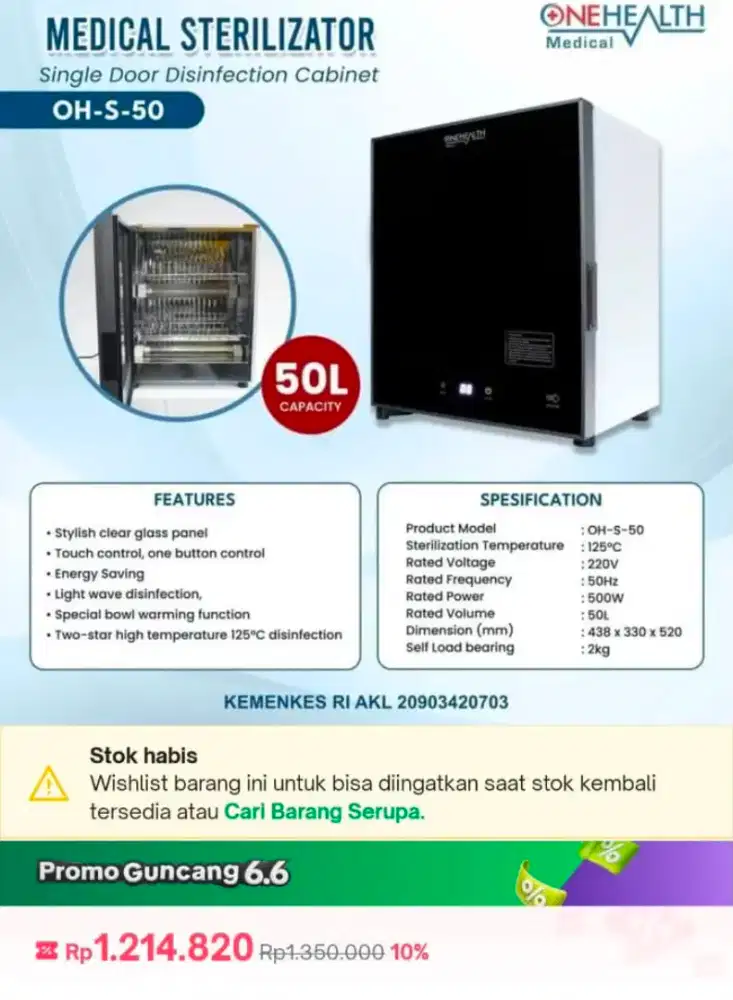 Sterilizer medis