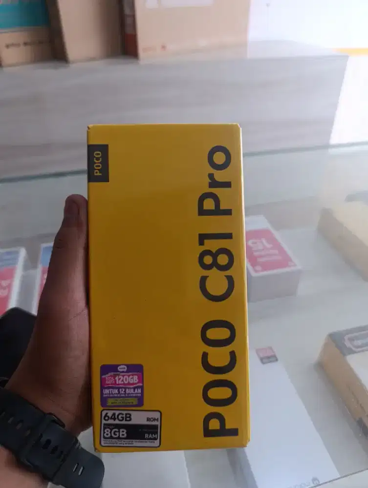 POCO C81 PRO RAM 4/64 Promo+bonus cash& credit garansi resmi