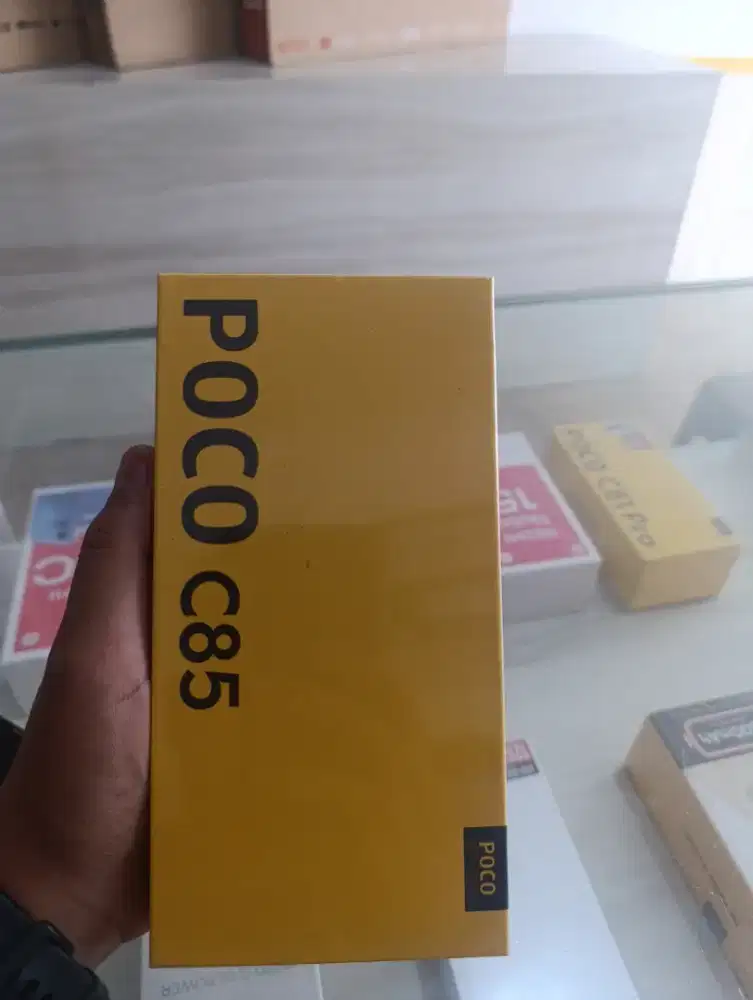 POCO C85 RAM 6/128 Promo+bonus cash&credit garansi resmi