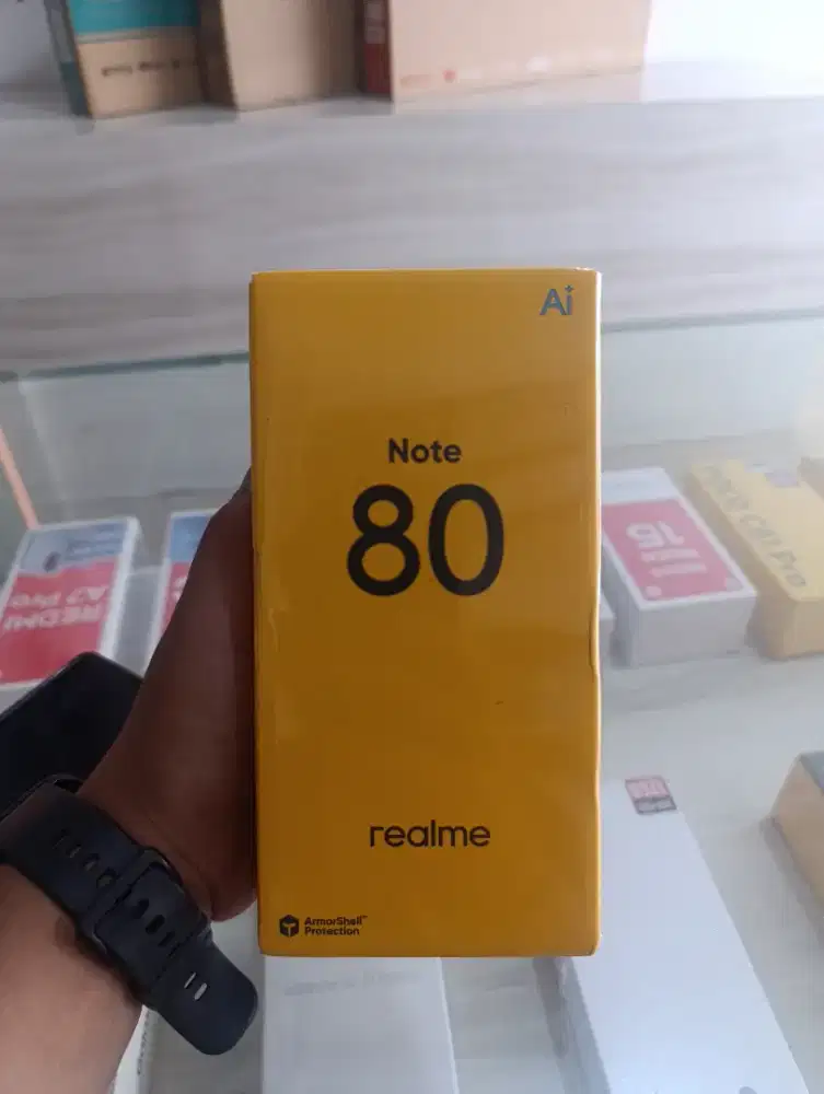 Realme note 80 RAM 4/64 Promo+bonus cash& credit garansi resmi