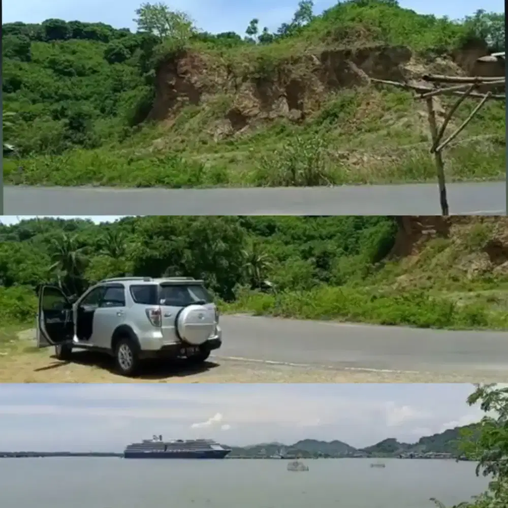 Tanah dengan view laut/pelabuhan