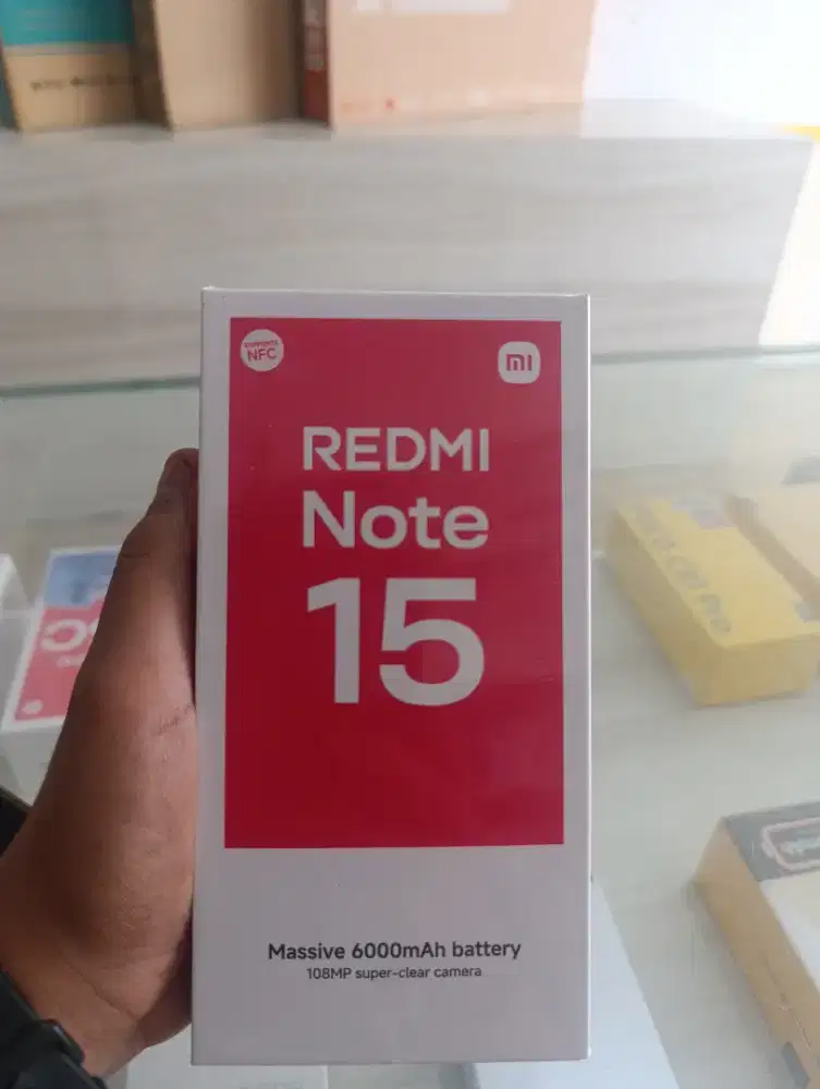 REDMI NOTE 15 RAM 8/128 Promo+bonus cash&credit garansi resmi