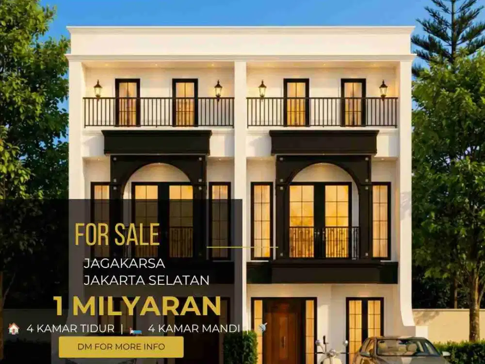 Rumah dijual di Jagakarsa Jakarta Selatan Harga 1 Milyar an bebas banjir