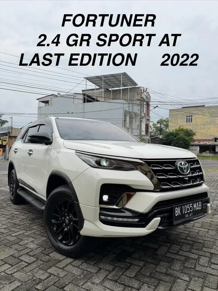 TOYOTA FORTUNER 2.4 VRZ GR SPORT AT 2022 Edisi Terakhir