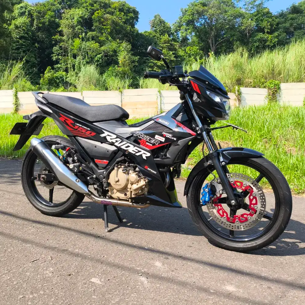 Suzuki satria 2016 FU FI full upgrade pajak hidup