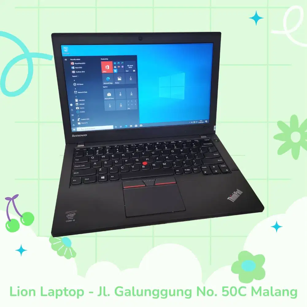 RAM 8GB SSD 256GB Core i5 Lenovo Thinkpad X250 [05|07]