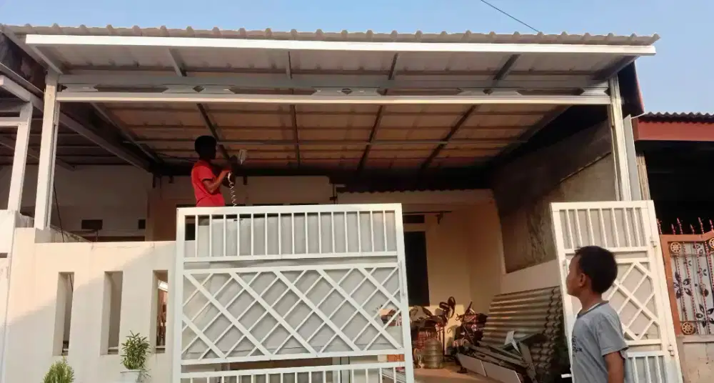 Kanopi baja ringan atap alderon
