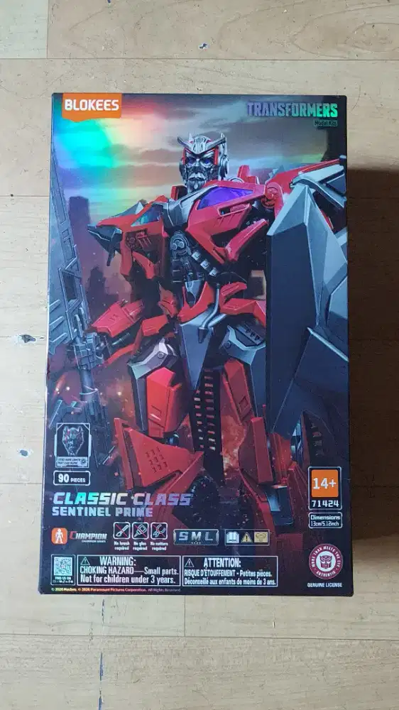 Blokees sentinel prime transfromers classic class transformer