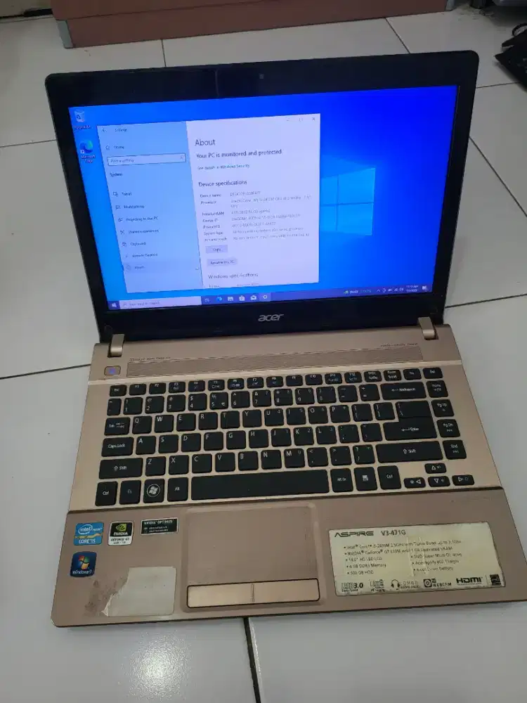 Acer V3 471G core i5