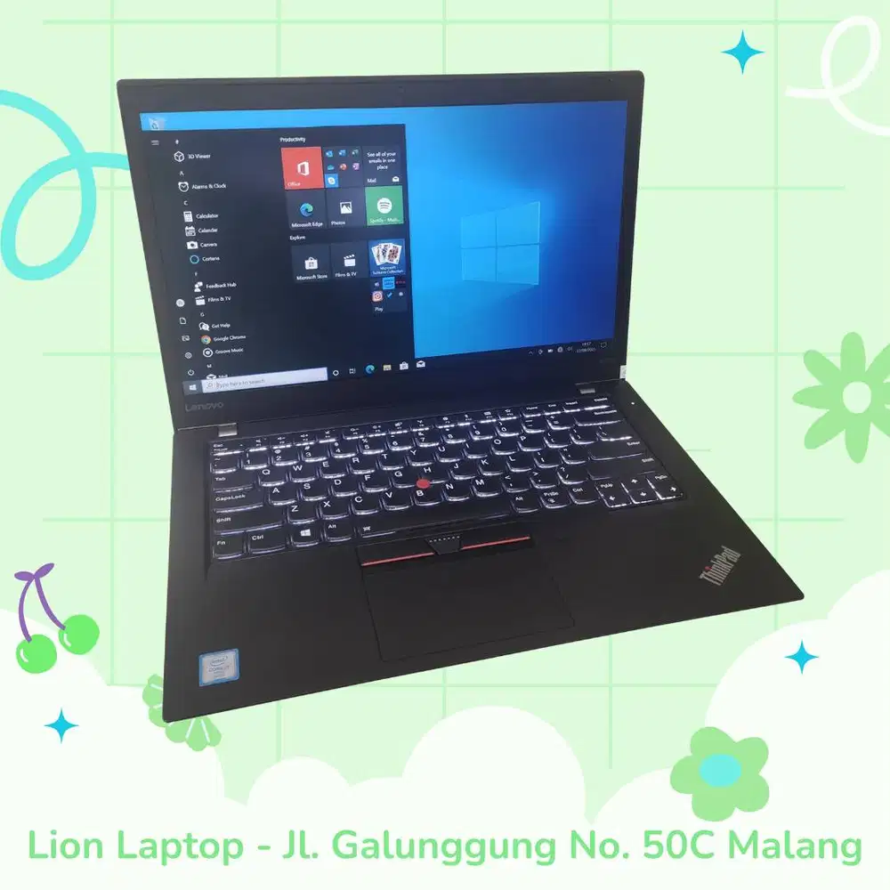 RAM 8GB SSD 256GB Core i5 Touchscreen SLIM Lenovo Thinkpad T470s [05|0