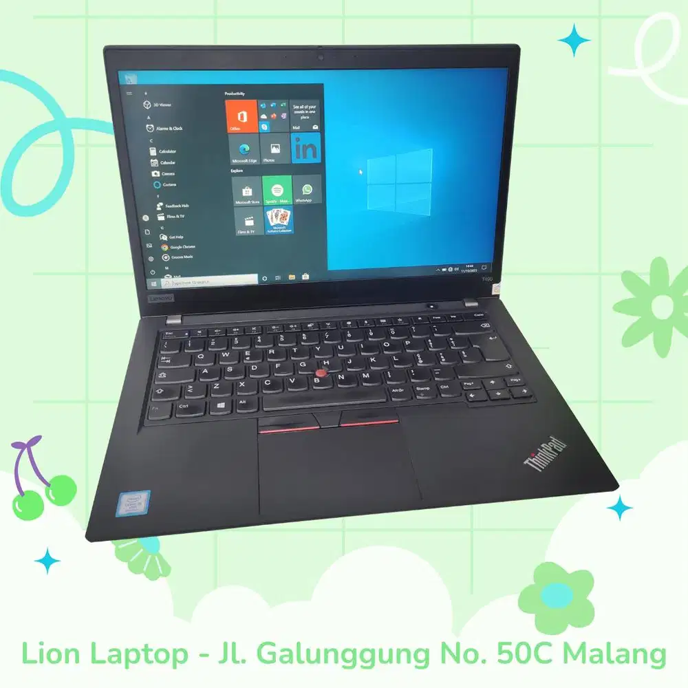 RAM 16GB i5 Gen 8 SSD 256GB Lenovo Thinkpad T490 [05|07]