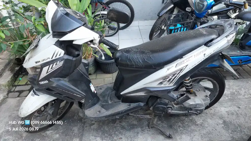 Dijual apa adanya Yamaha Xeon GT 125 2014 Normal ss komplit