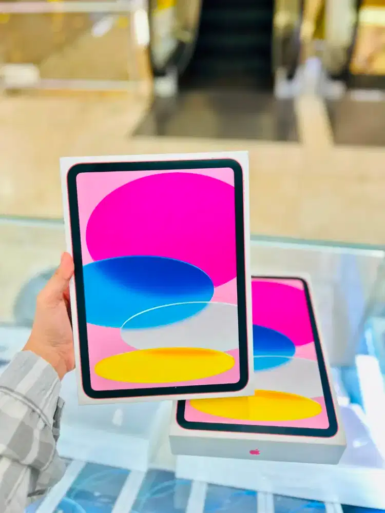 New Resmi iBox Indonesia Apple iPad 11th Gen A16 WIFI 128GB 2025 Pink