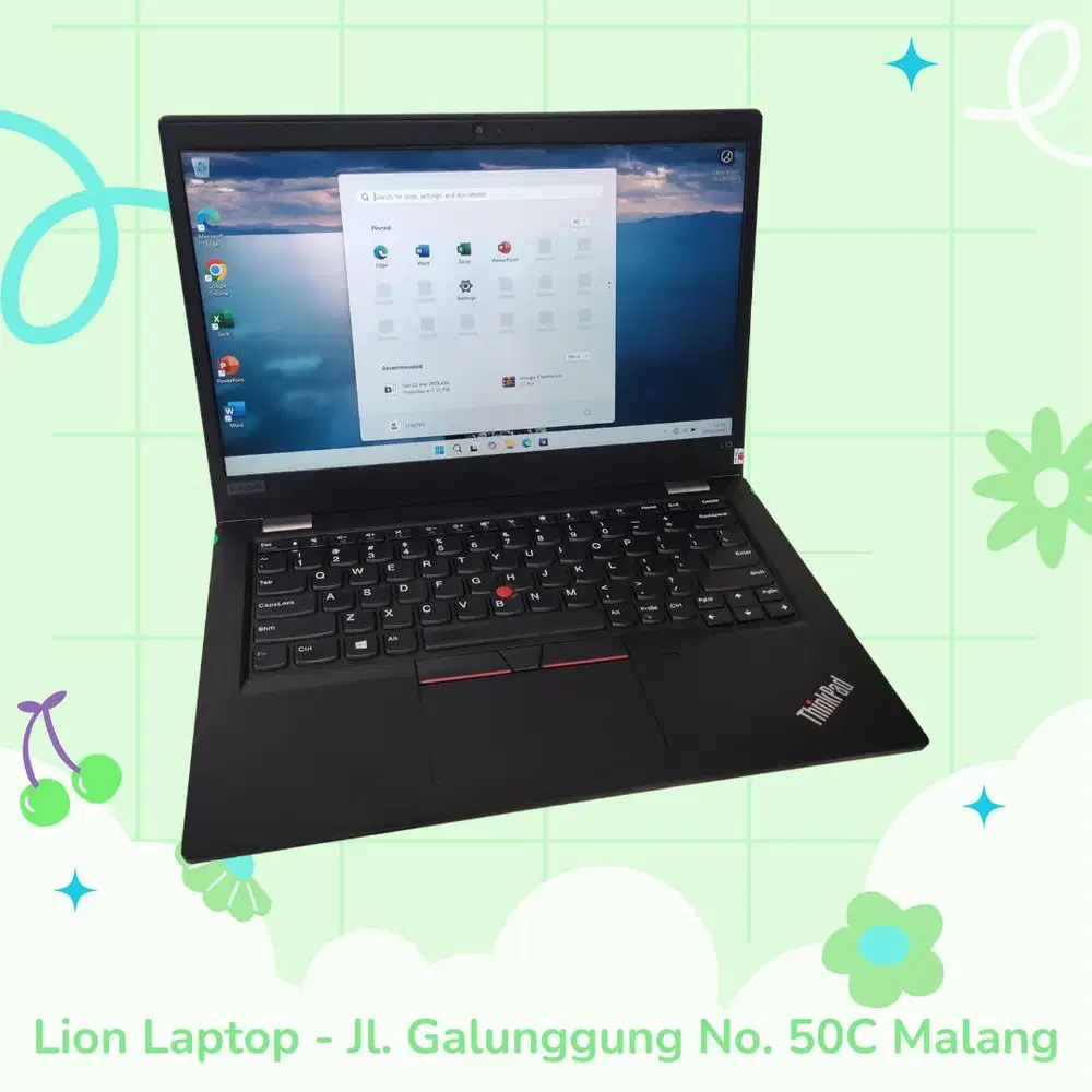 i5 Gen 10 Slim RAM 8GB SSD 256GB Lenovo Thinkpad L13 [05|07]